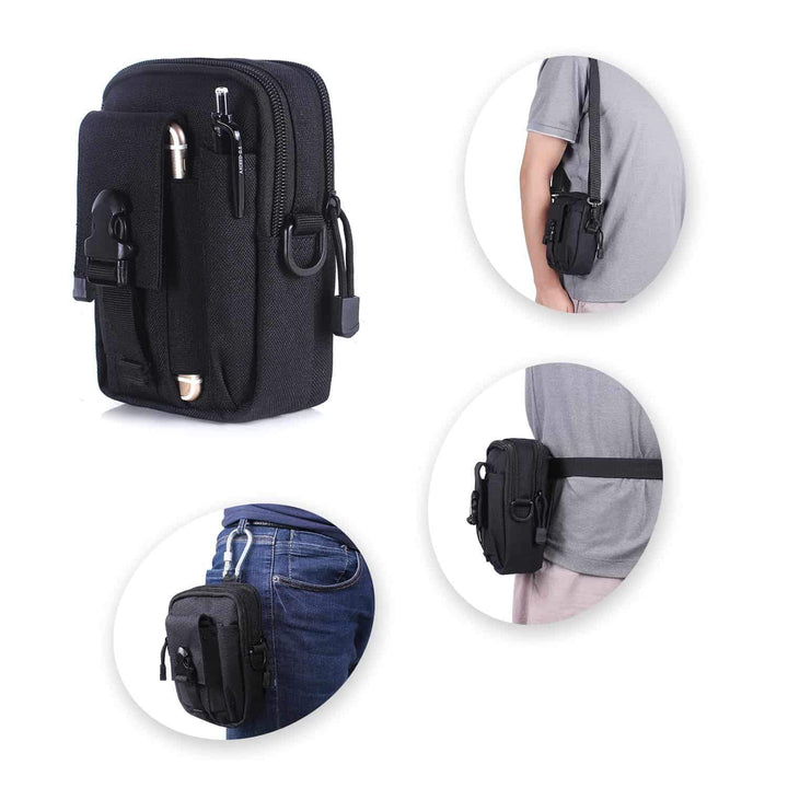 Compact Multi-Purpose Gadget Pouch Waist Bag