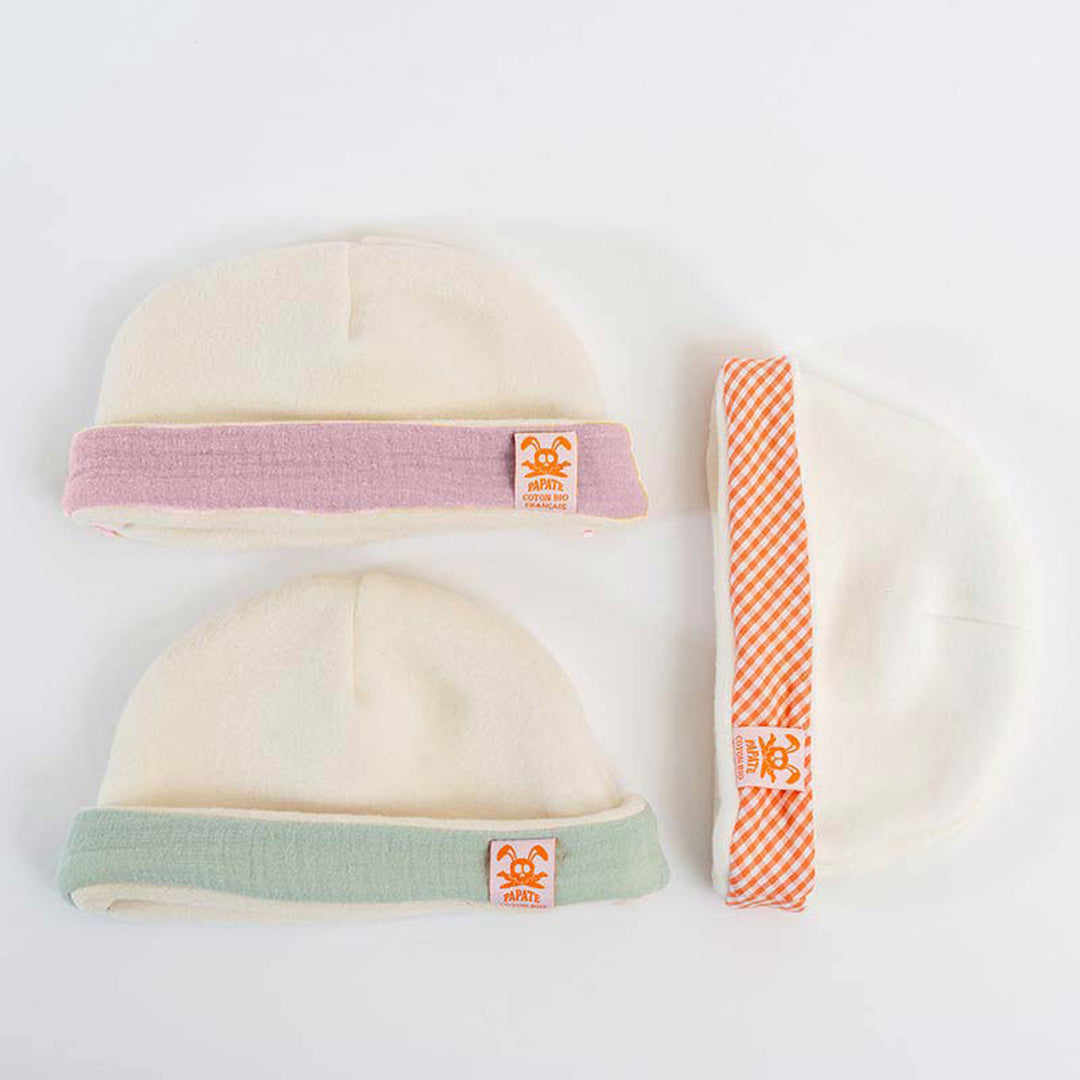 Newborn Hat in Organic Cotton - Pink