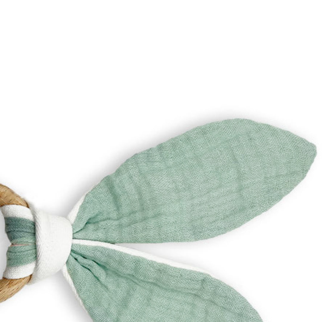 Organic Cotton Teething Ring - Green