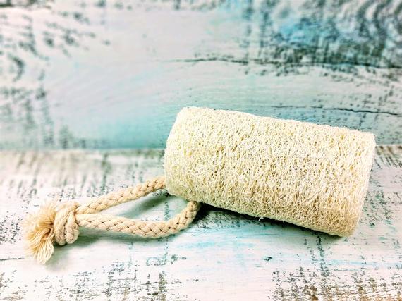 Biologische natuurlijke 4" Loofah, loofa, luffa, veganistisch