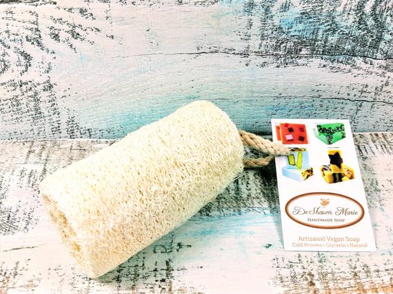 Biologische natuurlijke 4" Loofah, loofa, luffa, veganistisch