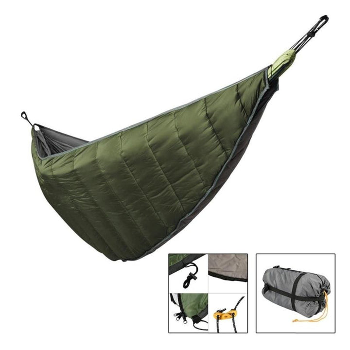 Duurzame waterdichte nylon outdoor camping hangmat onderdeken